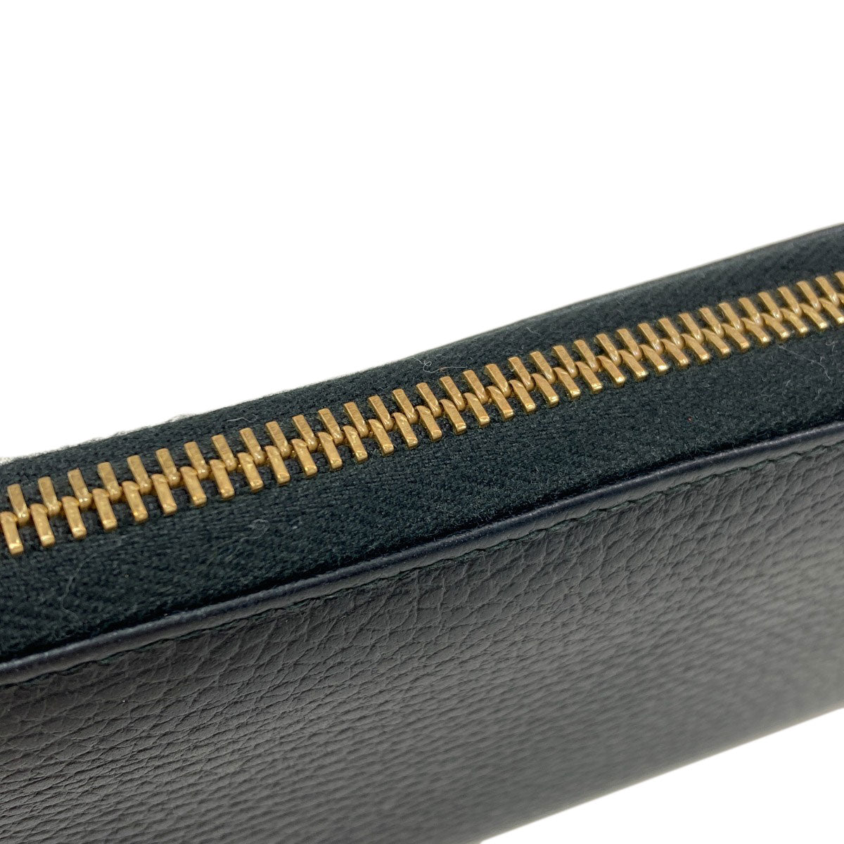 GUCCI 456117 Zip Around GG Marmont Double G Long wallet (with coin pocket) Calf Ladies [Used]