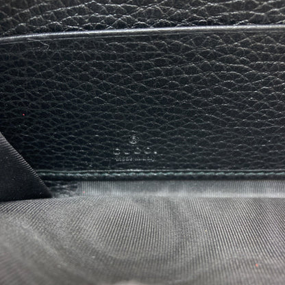 GUCCI 456117 Zip Around GG Marmont Double G Long wallet (with coin pocket) Calf Ladies [Used]