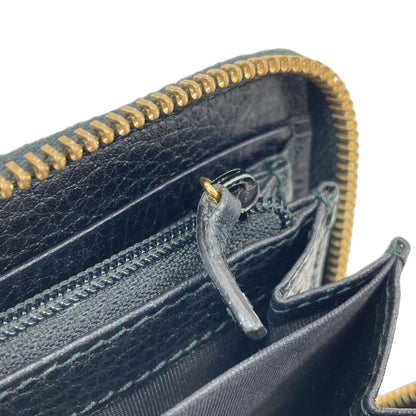 GUCCI 456117 Zip Around GG Marmont Double G Long wallet (with coin pocket) Calf Ladies [Used]