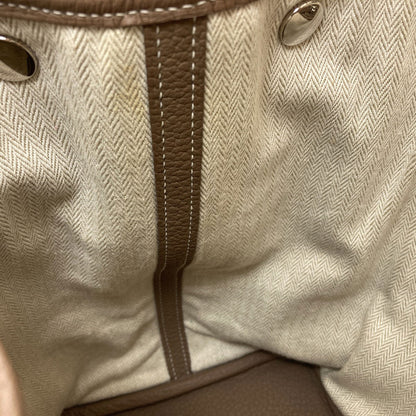 HERMES Garden Party PM Etoupe SilverHardware Tote Bag Negonda Ladies [Used]