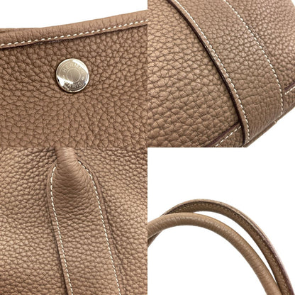 HERMES Garden Party PM Etoupe SilverHardware Tote Bag Negonda Ladies [Used]