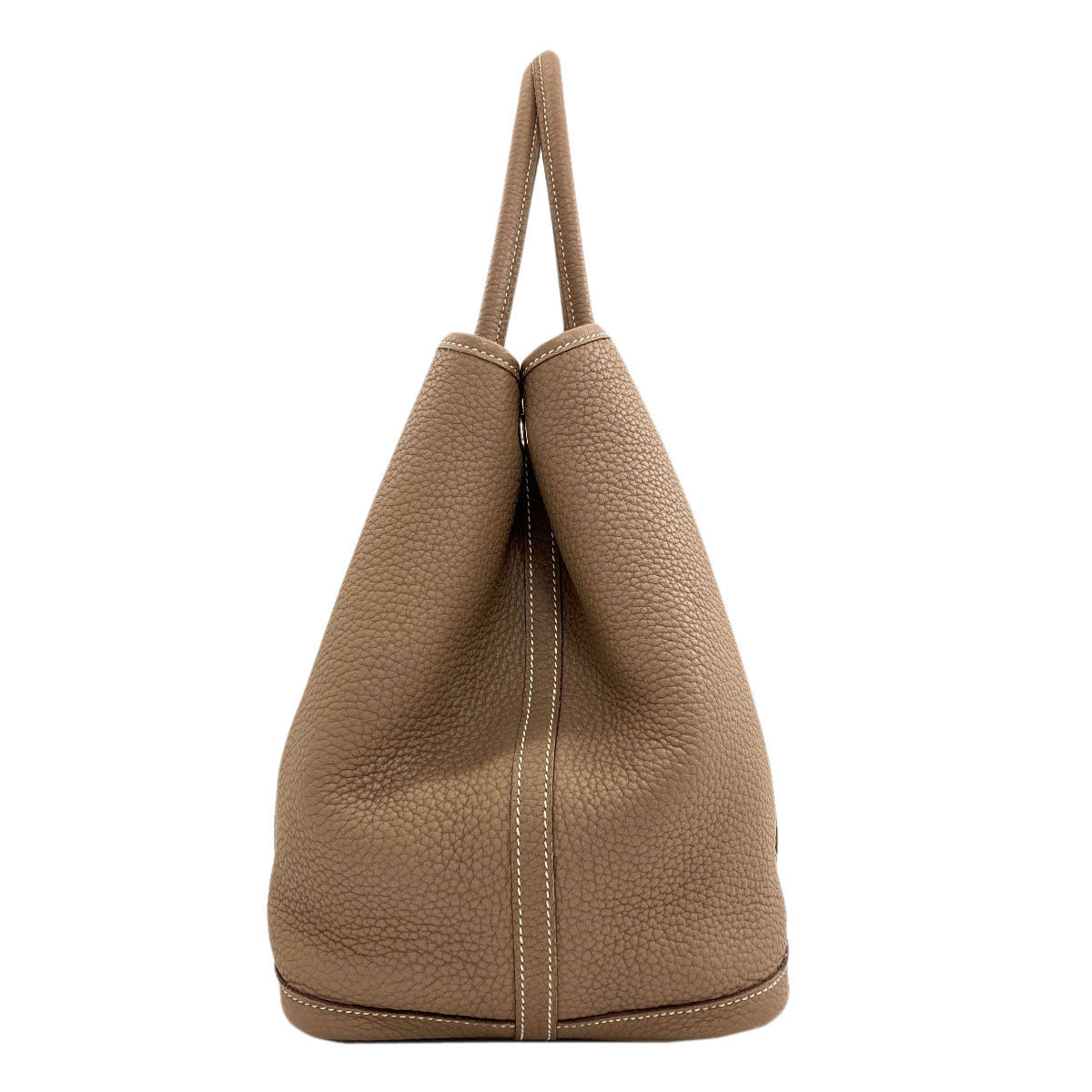 HERMES Garden Party PM Etoupe SilverHardware Tote Bag Negonda Ladies [Used]