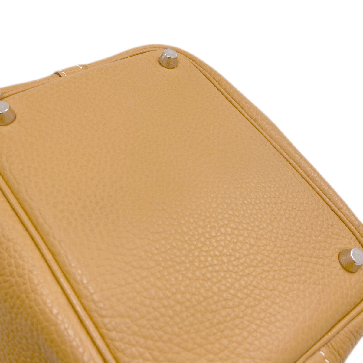 HERMES Picotin Lock PM Camel SilverHardware Handbag Taurillon Clemence Ladies [Used]