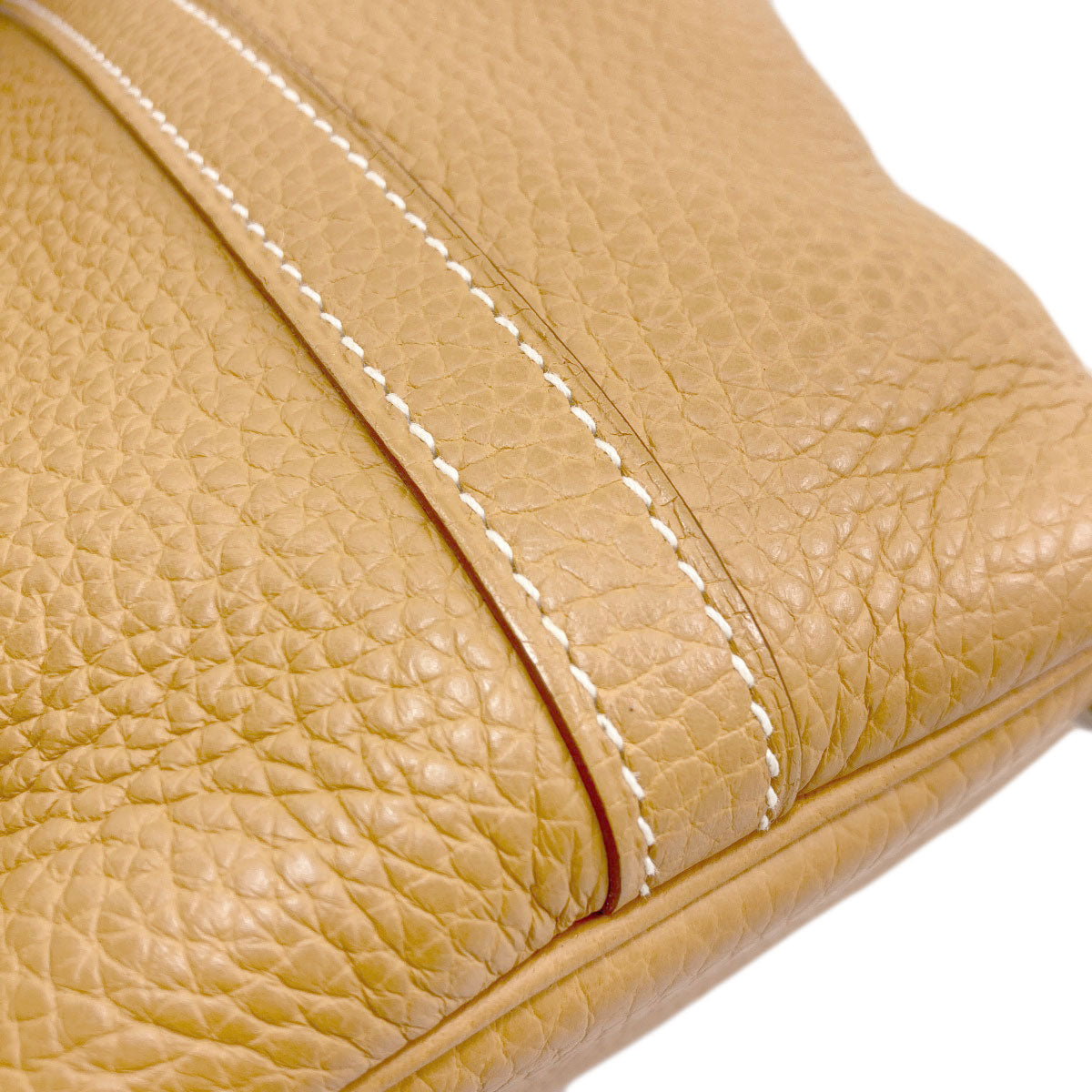 HERMES Picotin Lock PM Camel SilverHardware Handbag Taurillon Clemence Ladies [Used]