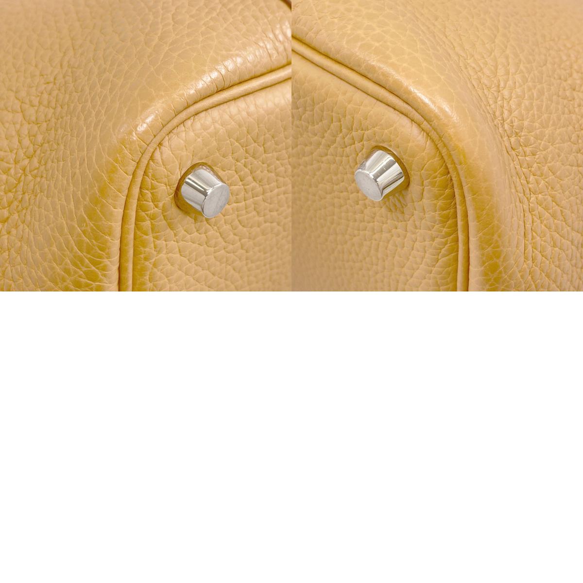 HERMES Picotin Lock PM Camel SilverHardware Handbag Taurillon Clemence Ladies [Used]