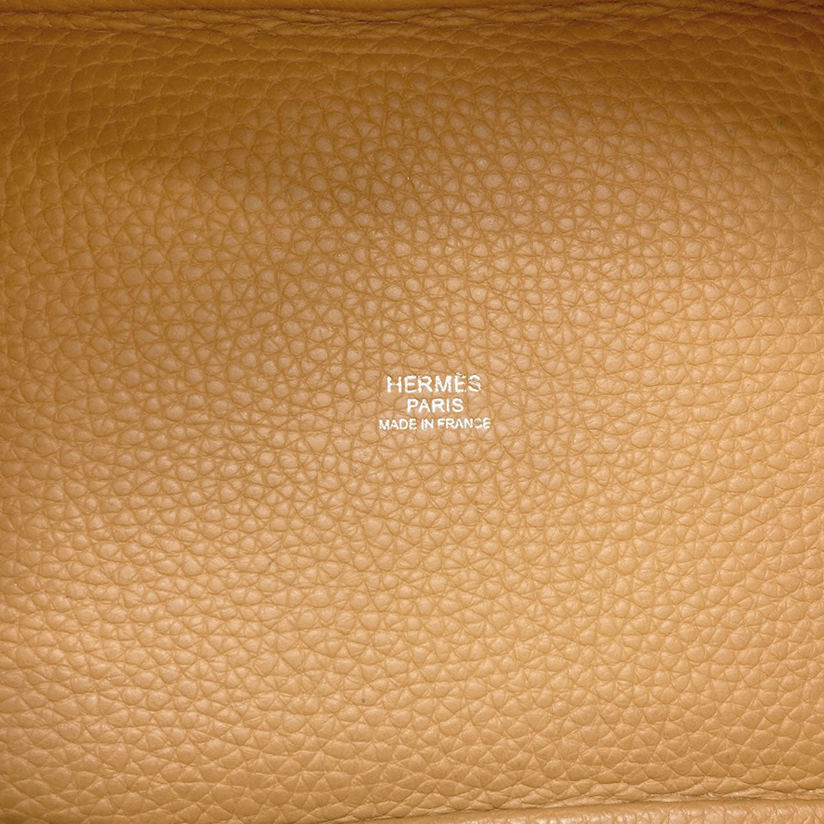 HERMES Picotin Lock PM Camel SilverHardware Handbag Taurillon Clemence Ladies [Used]