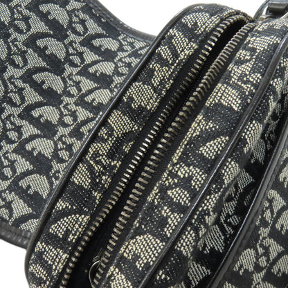 CHRISTIAN DIOR Trotter pattern Shoulder Bag Canvas Ladies [Used]