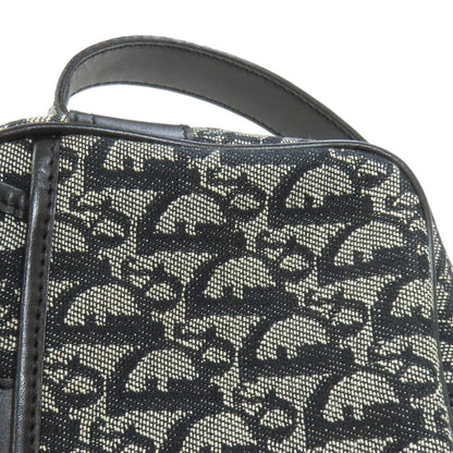 CHRISTIAN DIOR Trotter pattern Shoulder Bag Canvas Ladies [Used]