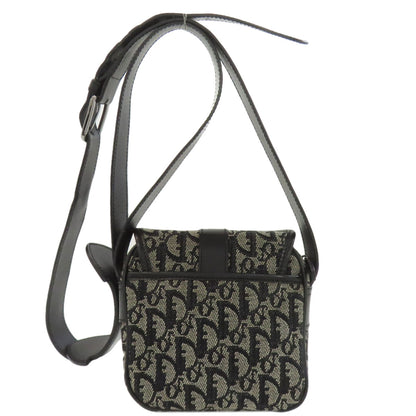 CHRISTIAN DIOR Trotter pattern Shoulder Bag Canvas Ladies [Used]