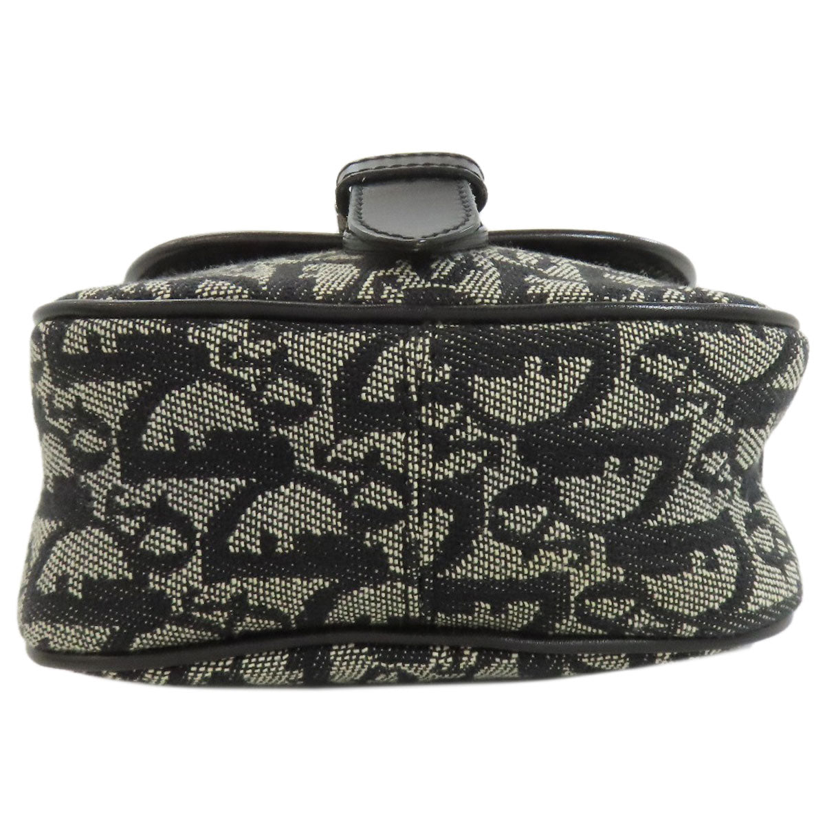 CHRISTIAN DIOR Trotter pattern Shoulder Bag Canvas Ladies [Used]