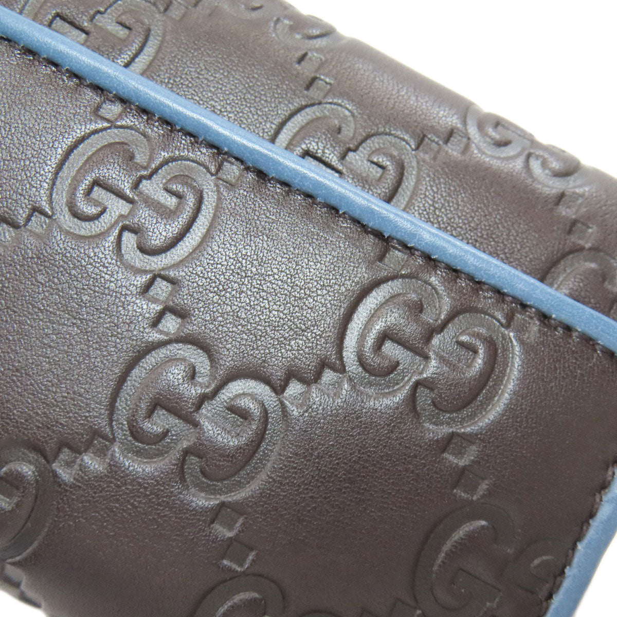 GUCCI 256441 GG signature guccissima Bifold Wallet with Coin Pocket Leather Ladies [Used]