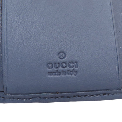 GUCCI 256441 GG signature guccissima Bifold Wallet with Coin Pocket Leather Ladies [Used]