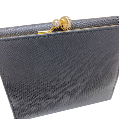 Salvatore Ferragamo GanciniHardware Bifold Wallet with Coin Pocket Leather Ladies [Used]