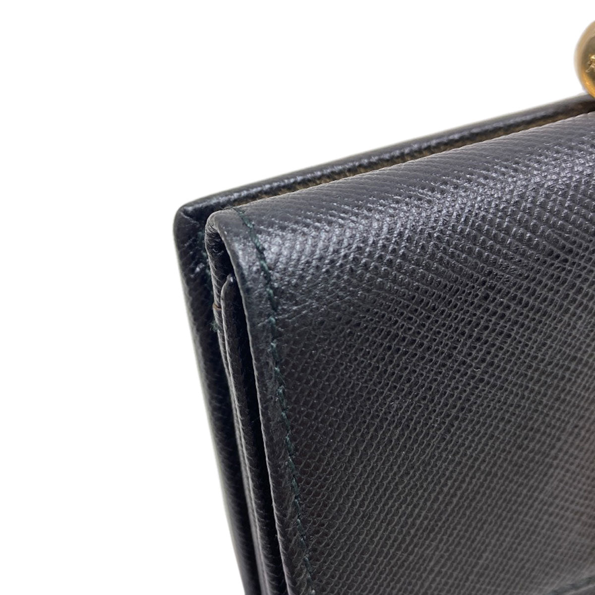 Salvatore Ferragamo GanciniHardware Bifold Wallet with Coin Pocket Leather Ladies [Used]