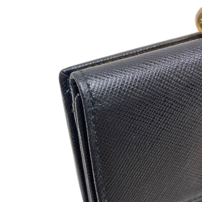 Salvatore Ferragamo GanciniHardware Bifold Wallet with Coin Pocket Leather Ladies [Used]