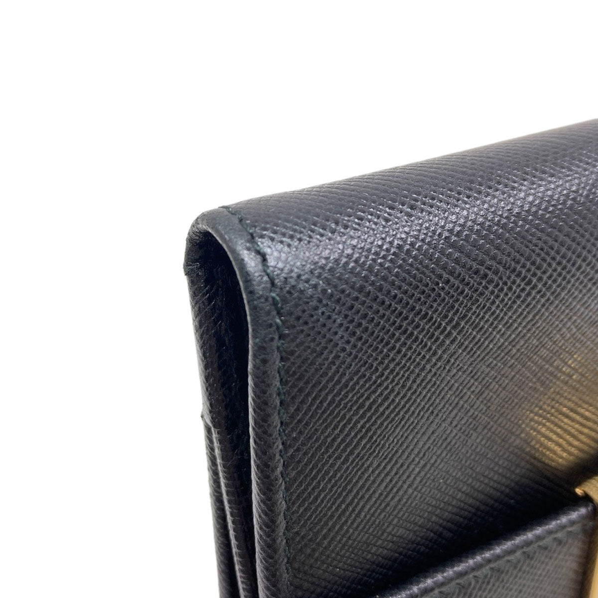 Salvatore Ferragamo GanciniHardware Bifold Wallet with Coin Pocket Leather Ladies [Used]