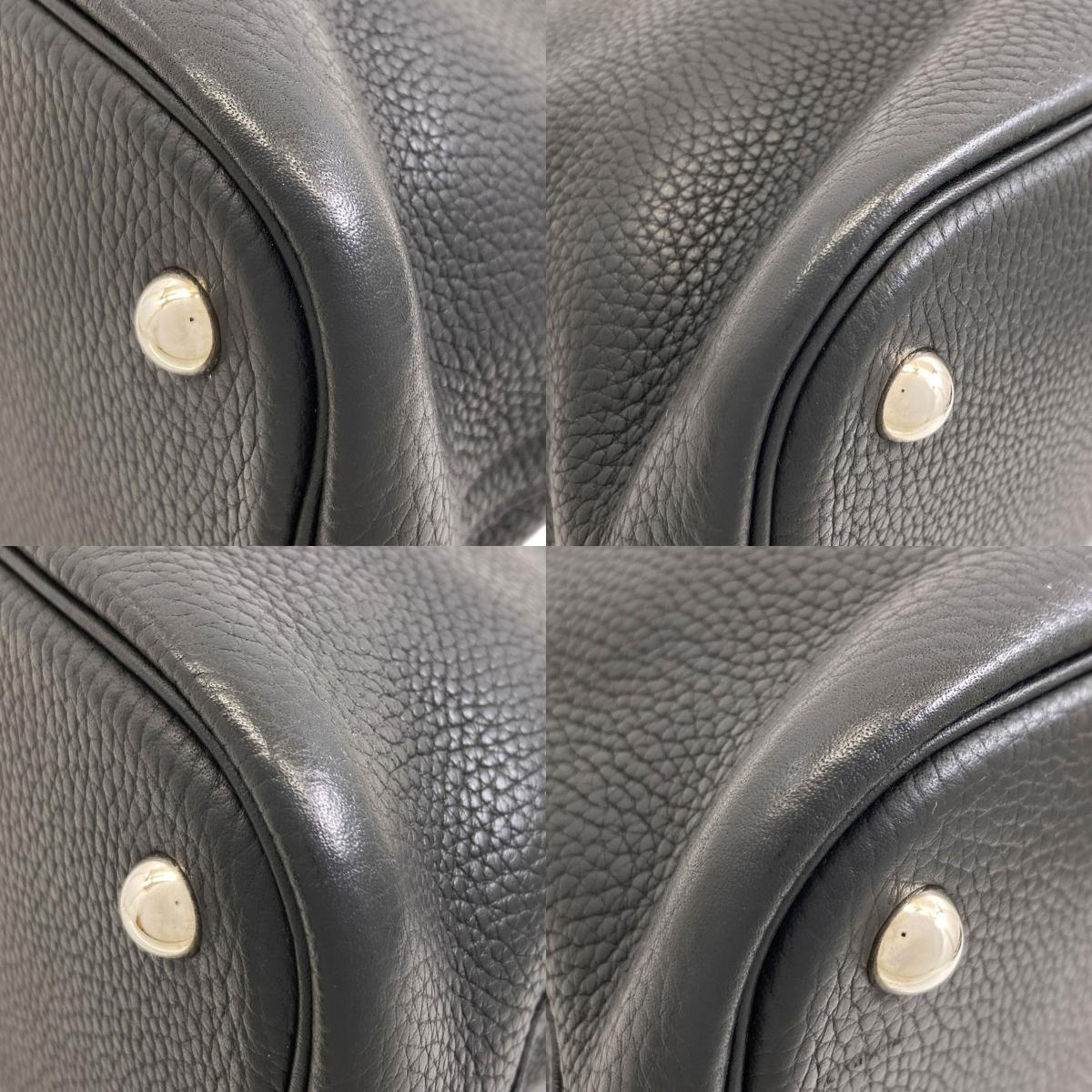HERMES Bolide31 SilverHardware Handbag Taurillon Clemence Ladies [Used]