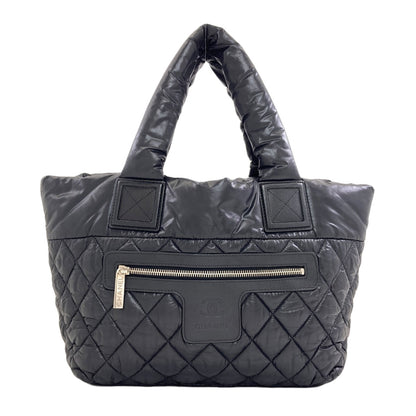 CHANEL Cocoko Koon SilverHardware Handbag Nylon Ladies [Used]