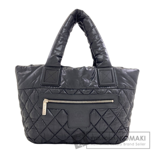 CHANEL Cocoko Koon SilverHardware Handbag Nylon Ladies [Used]