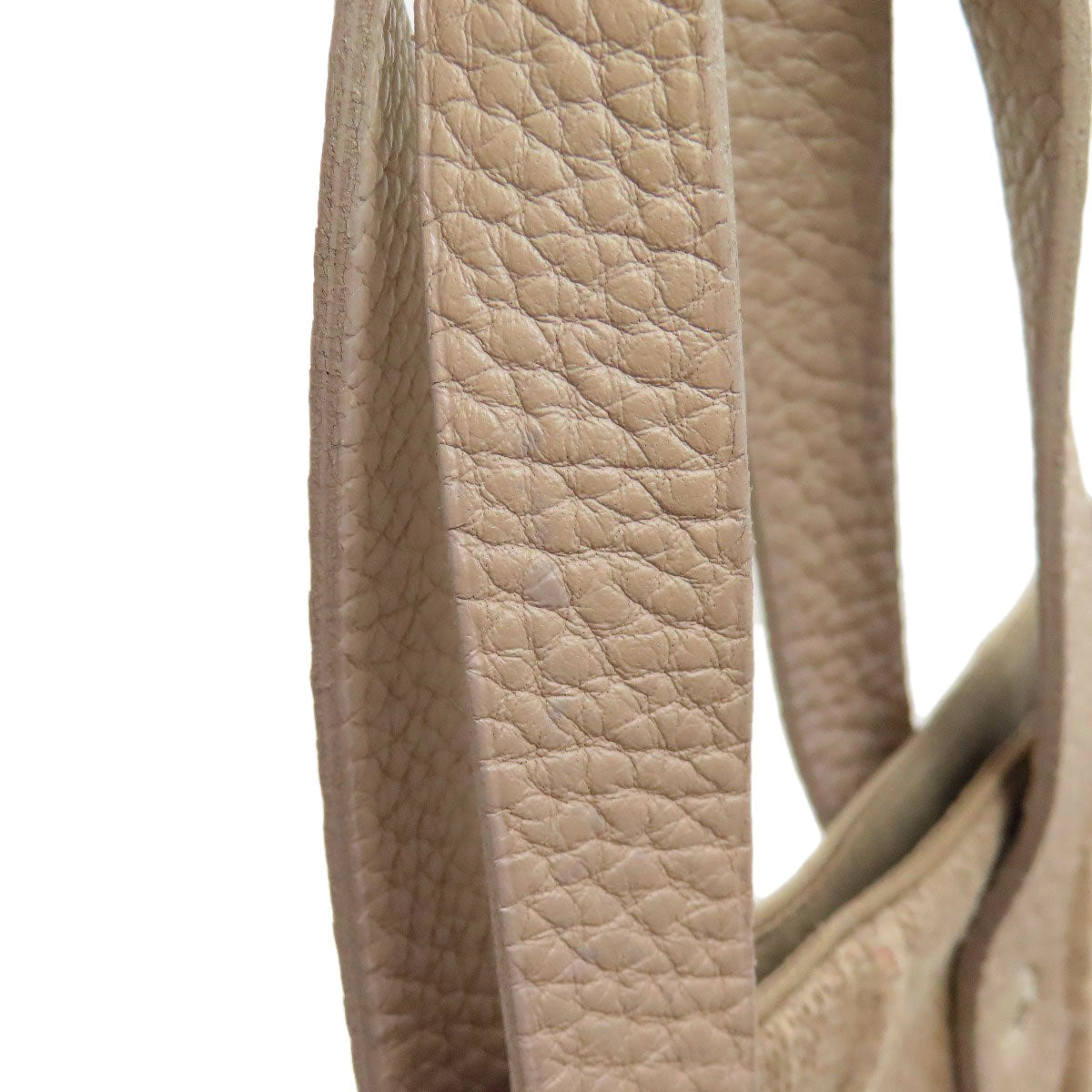 HERMES Amedaba PM SilverHardware Handbag wool Ladies [Used]