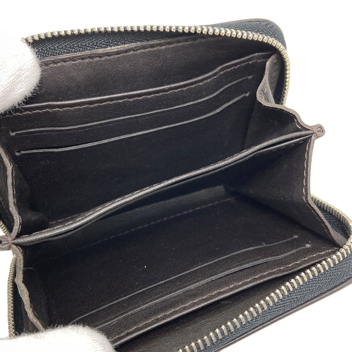LOUIS VUITTON N63088 Damier Jean Zippy Coin Purse coin purse Canvas Ladies [Used]