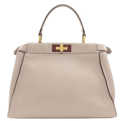 FENDI Peekaboo 2WAY Handbag Calf Ladies [Used]