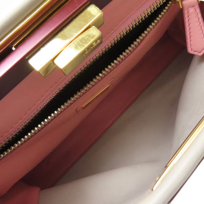 FENDI Peekaboo 2WAY Handbag Calf Ladies [Used]