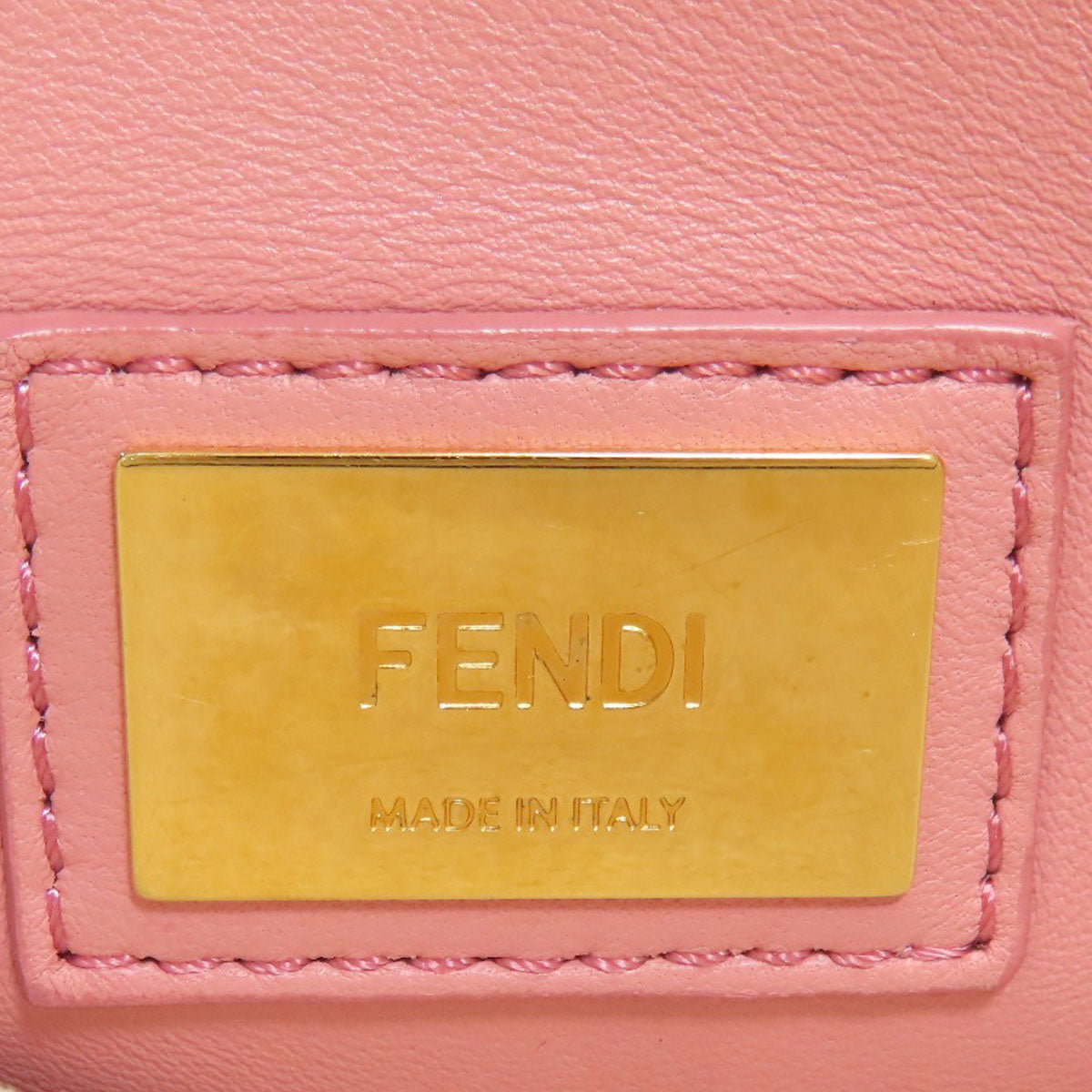 FENDI Peekaboo 2WAY Handbag Calf Ladies [Used]