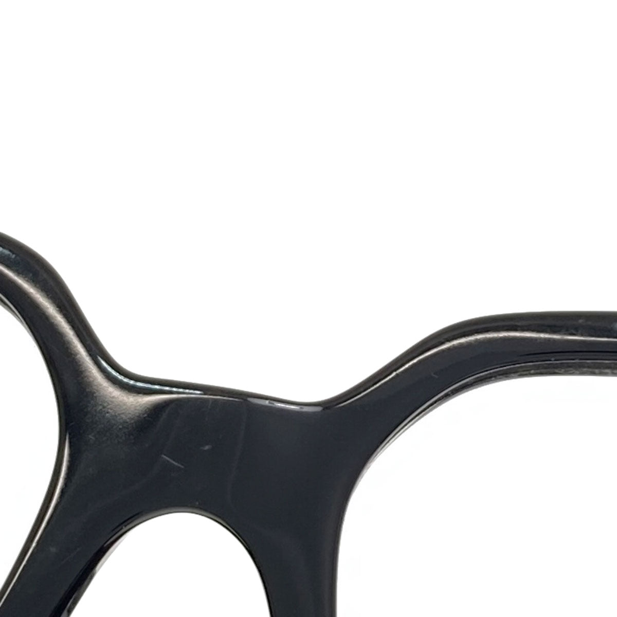 CHANEL logo glasses Plastic Ladies [Used]
