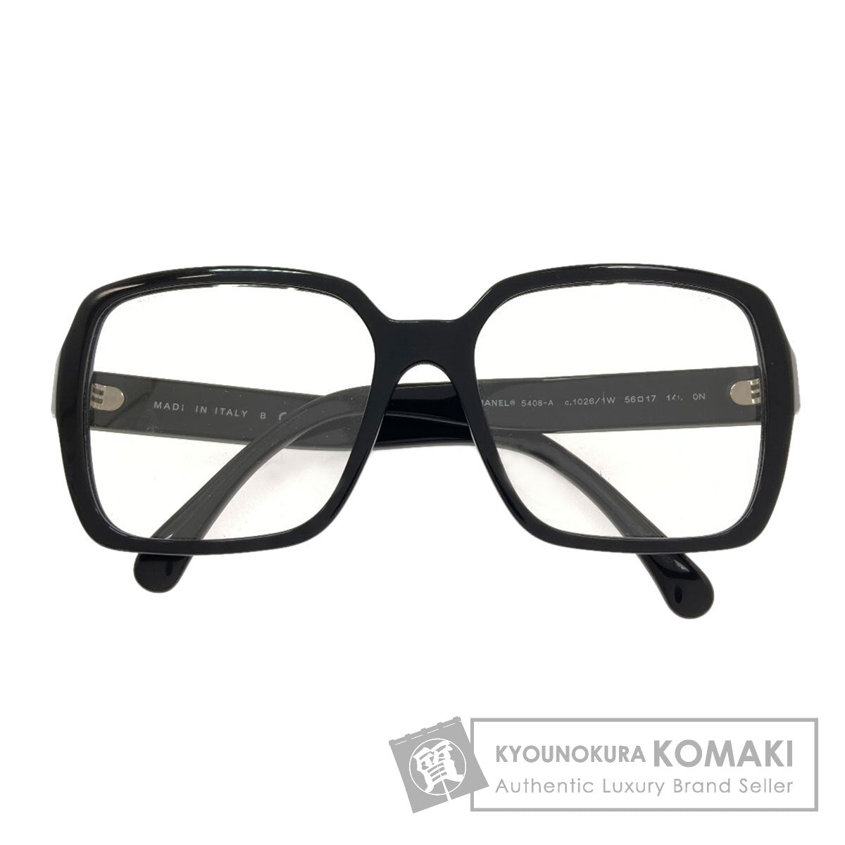 CHANEL logo glasses Plastic Ladies [Used]