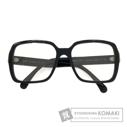 CHANEL logo glasses Plastic Ladies [Used]