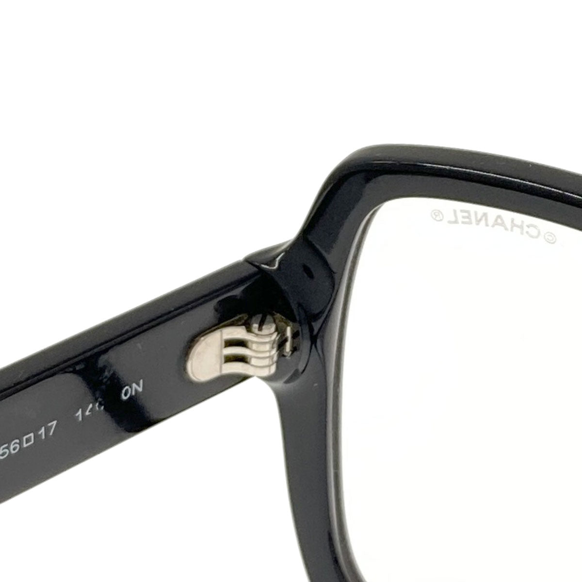 CHANEL logo glasses Plastic Ladies [Used]