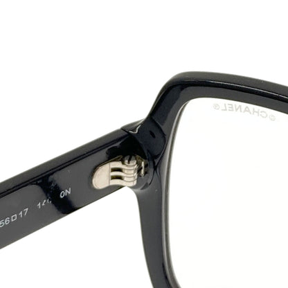 CHANEL logo glasses Plastic Ladies [Used]
