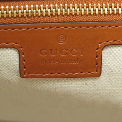 GUCCI 727701 Interlocking G 2WAY Tote Bag Canvas LeatherLadies [Used]