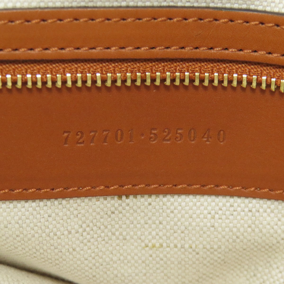 GUCCI 727701 Interlocking G 2WAY Tote Bag Canvas LeatherLadies [Used]