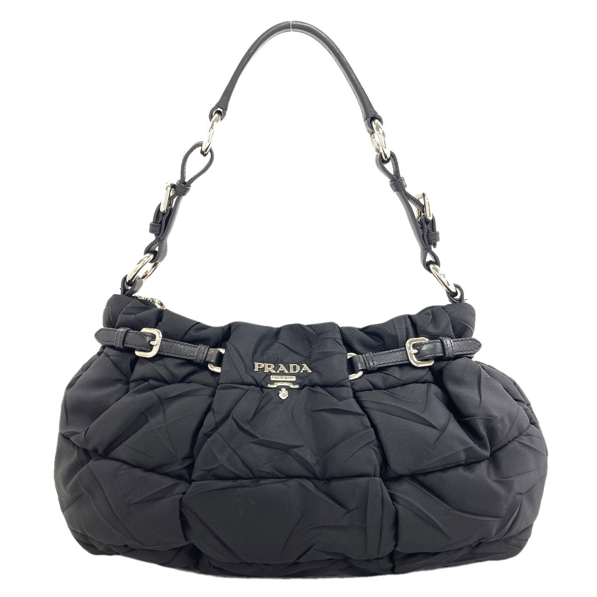 PRADA logo Handbag Nylon Ladies [Used]