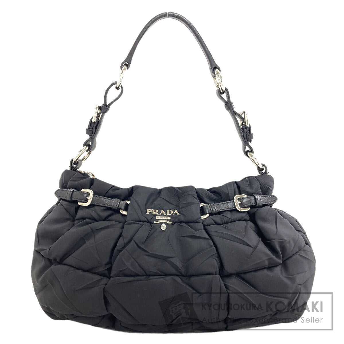 PRADA logo Handbag Nylon Ladies [Used]