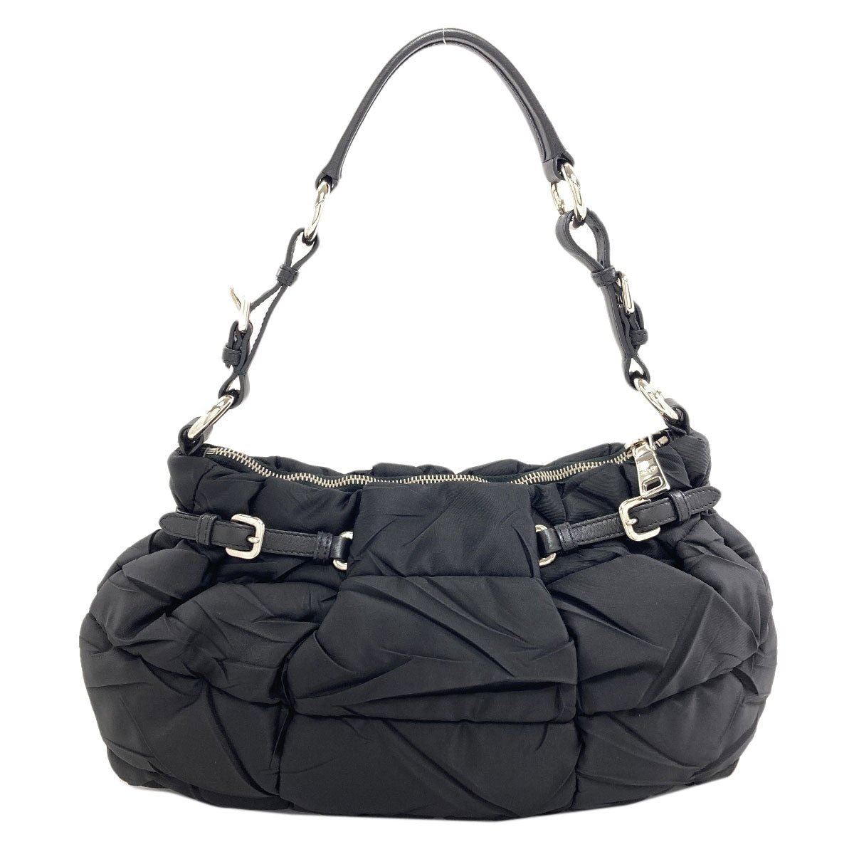 PRADA logo Handbag Nylon Ladies [Used]