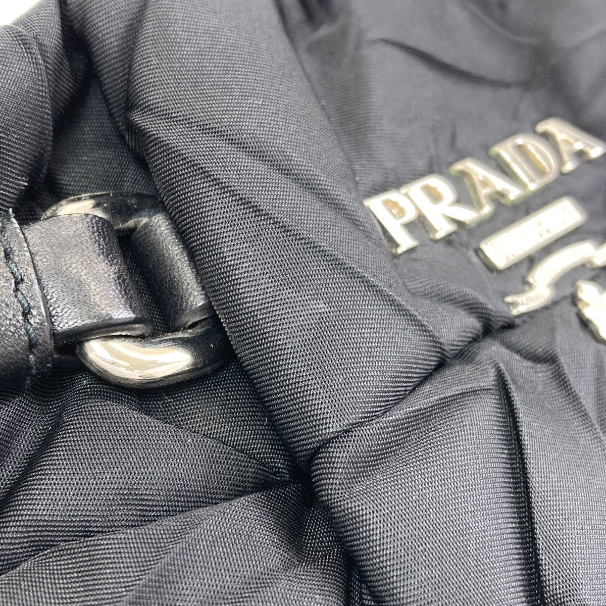 PRADA logo Handbag Nylon Ladies [Used]