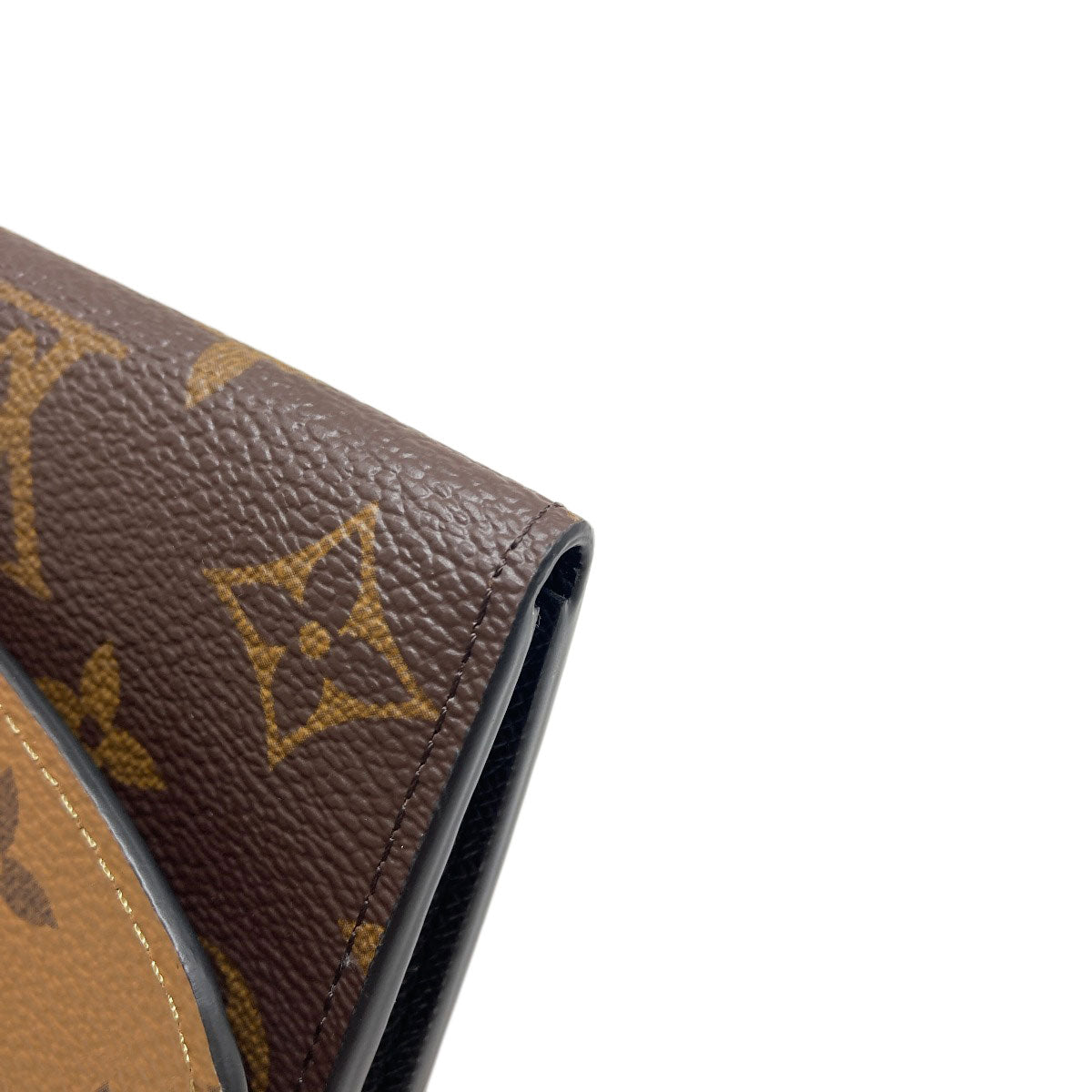 LOUIS VUITTON M82157 Portefeiulle ã» Emily Long wallet (with coin pocket) Monogram reverse Ladies [Used]