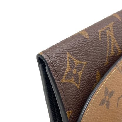 LOUIS VUITTON M82157 Portefeiulle ã» Emily Long wallet (with coin pocket) Monogram reverse Ladies [Used]