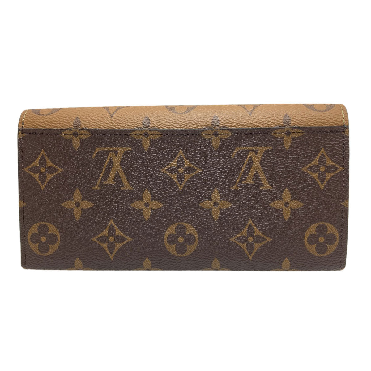 LOUIS VUITTON M82157 Portefeiulle ã» Emily Long wallet (with coin pocket) Monogram reverse Ladies [Used]