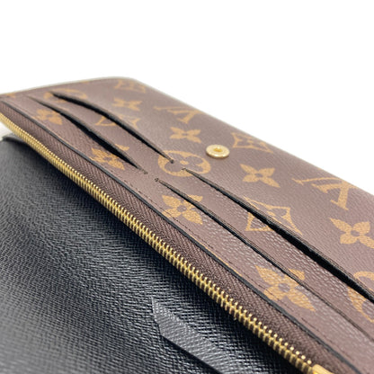 LOUIS VUITTON M82157 Portefeiulle ã» Emily Long wallet (with coin pocket) Monogram reverse Ladies [Used]