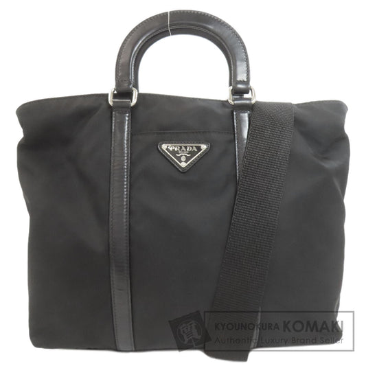 PRADA 2WAY logo Hardware Handbag Nylon Ladies [Used]