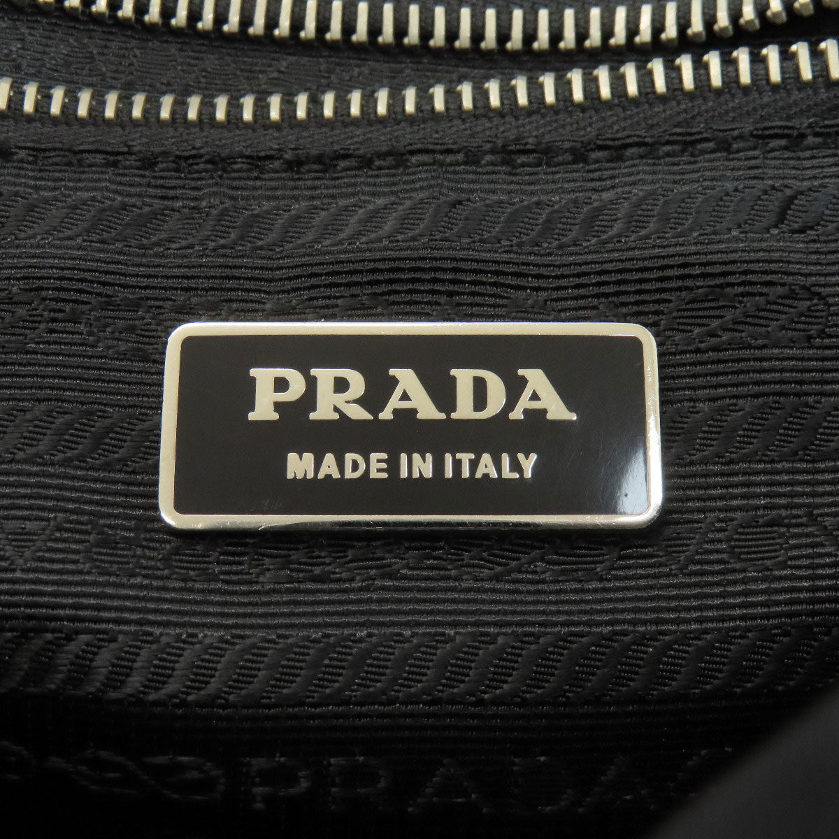 PRADA 2WAY logo Hardware Handbag Nylon Ladies [Used]