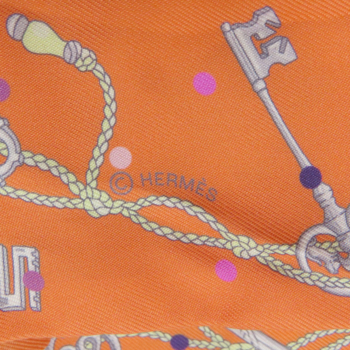 HERMES Twilly Scarf Silk Ladies [Used]