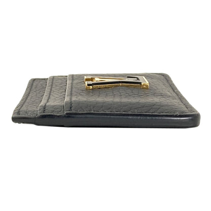 LOUIS VUITTON M83358 Porto Carte Capucines Card Case Taurillon ClemenceLeather Ladies [Used]