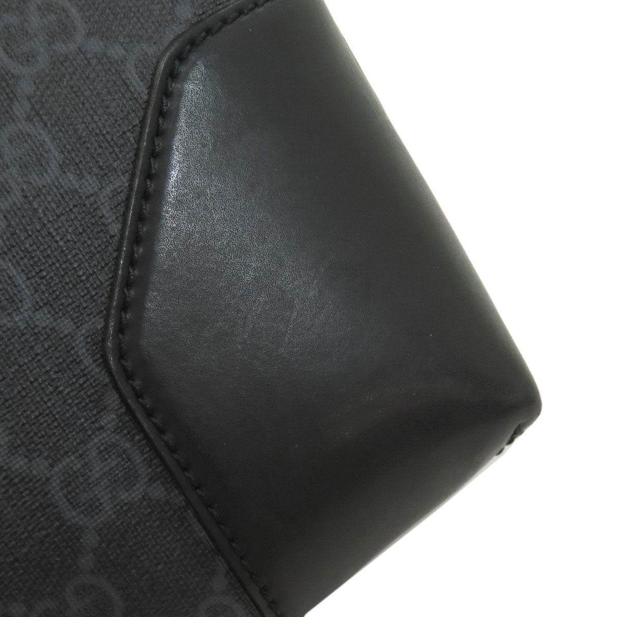 GUCCI 474139 Long Shoulder GG Supreme Shoulder Bag PVC Canvasmens [Used]