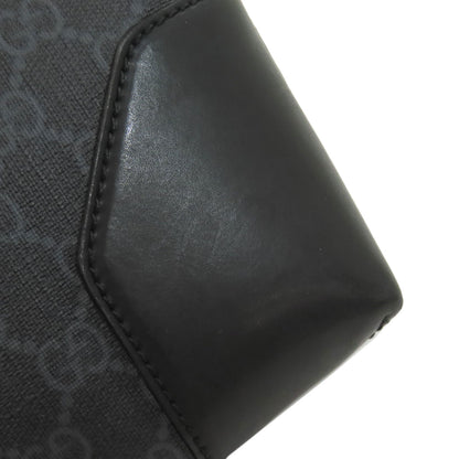 GUCCI 474139 Long Shoulder GG Supreme Shoulder Bag PVC Canvasmens [Used]