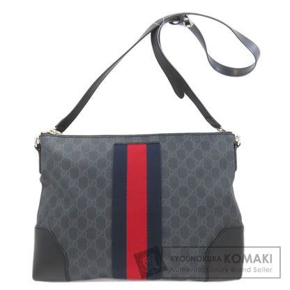 GUCCI 474139 GG Supreme Messenger Shoulder Bag PVC Ladies [Used]